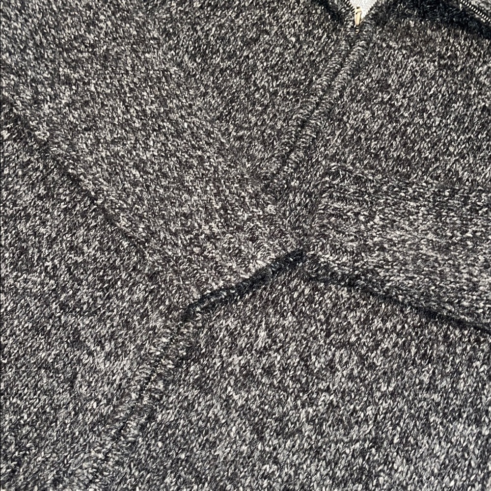 Evan Picone Gray Knit Sweater - Picture 3 of 6